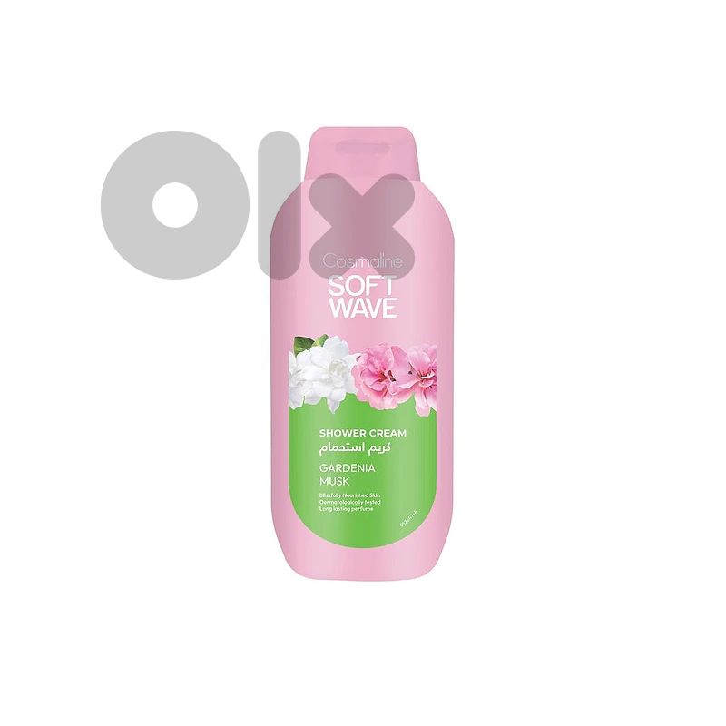 Cosmaline Soft Wave Gardenia Musk Shower Cream 650ML