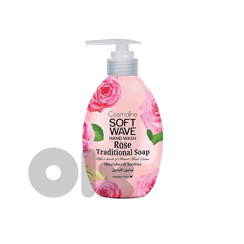 Cosmaline Soft Wave Hand Wash Rose Traditional Soap