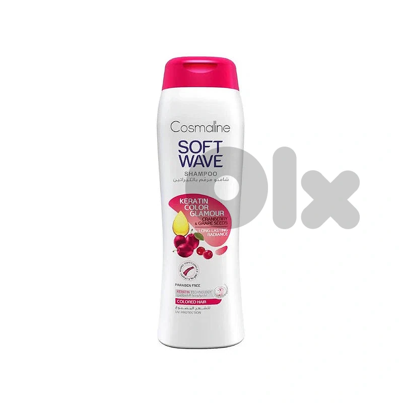 Cosmaline Soft Wave Keratin Color Glamour Shampoo For Colored Hair