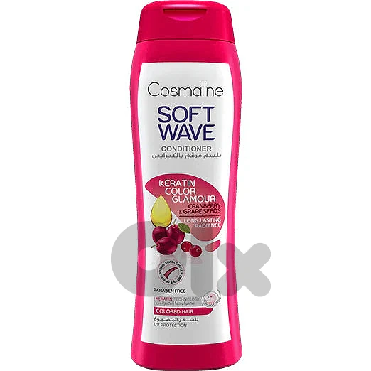 Cosmaline Soft Wave Keratin Color Glamour Conditioner For Colored Hair