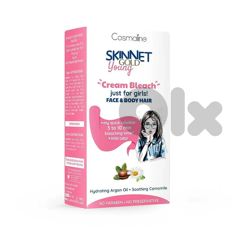 Cosmaline Skinnet Gold Cream Bleach Young