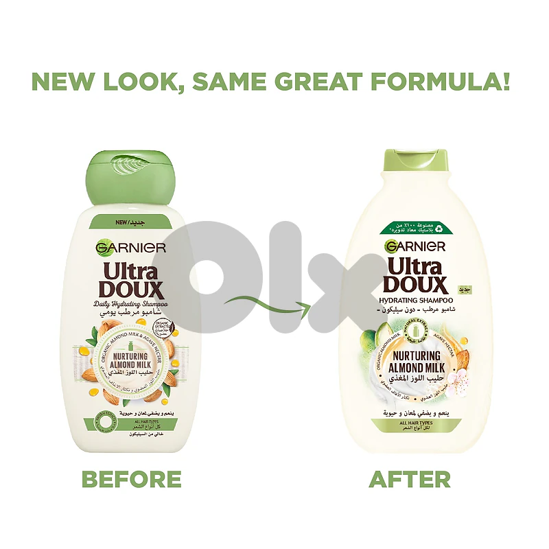 Garnier Ultra Doux  Almond Milk and Agave Sap Normal Hair Shampoo