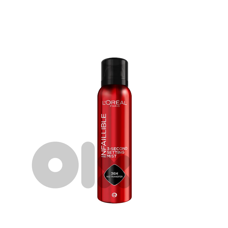 L’Oréal Paris Infaillible 3-second Setting Mist Spray, Locks Makeup For 36h Of Long Wear, With No Transfer, No Marks, No Stickiness
