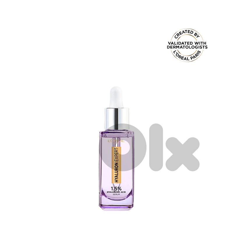 L’Oréal Paris, Hyaluron Expert Replumping Face Serum, with 1.5% Hyaluronic Acid, for Fine Lines Reduction, Hydration and Youthful Looking Skin