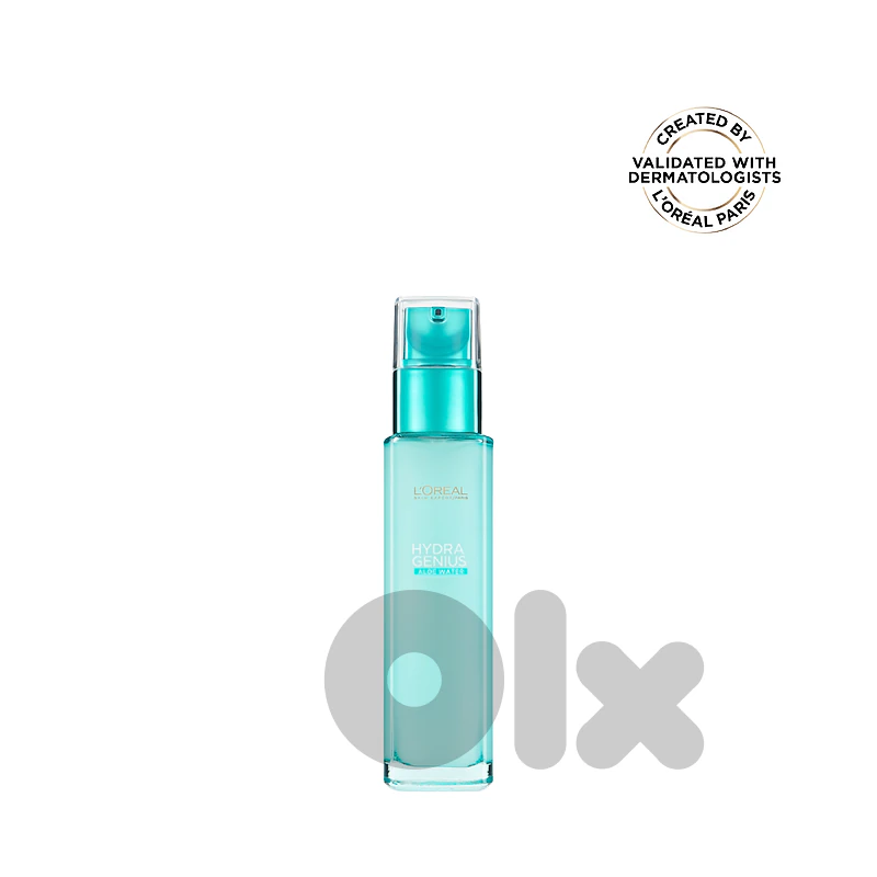 L'Oréal Paris, Hydra Genius, Water-Based Gel Facial Moisturiser, with Aloe Vera, for Dry and Sensitive Skin, 70ml