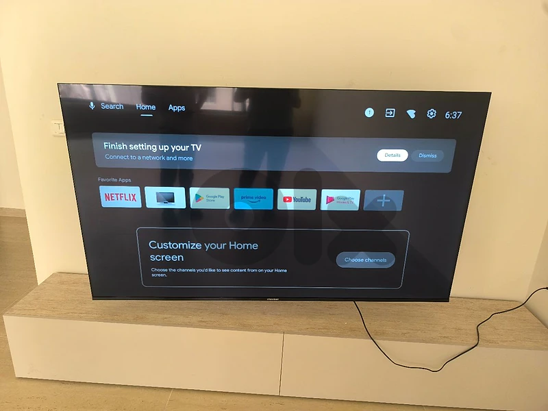 tv 85 inch smart Qled 4k Google tv