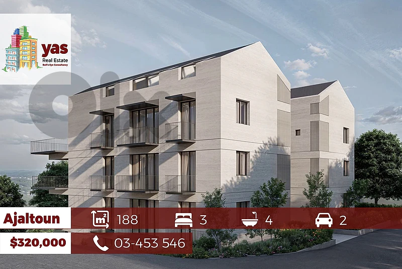 Ajaltoun 188m2 | Under Construction | Pyt Facilities | High End | TYT