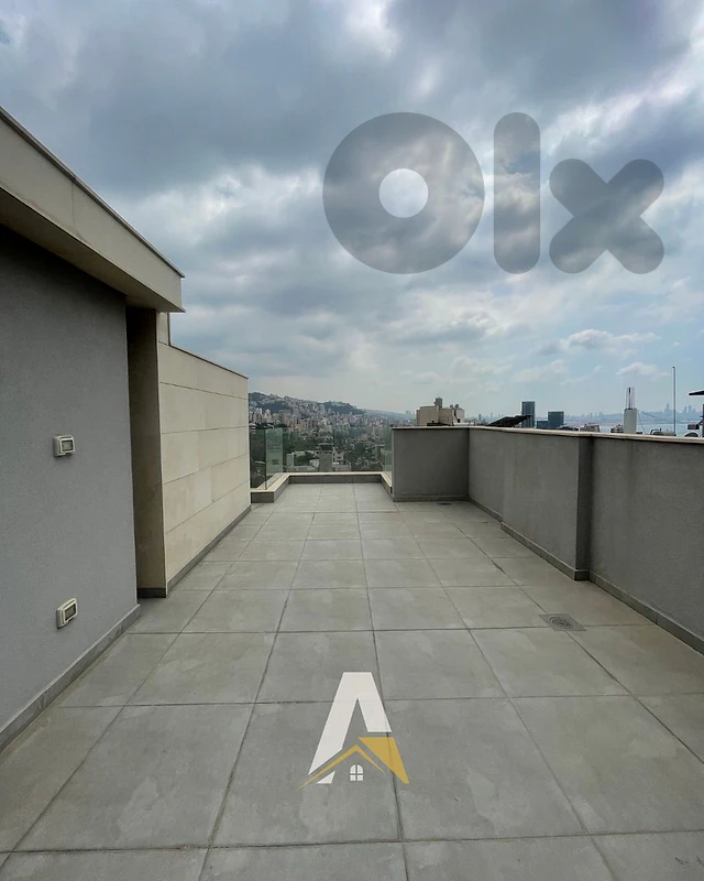 190 SQM Duplex In Naccache With Mountain & Sea View