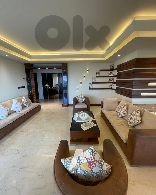220 SQM Fully Furnished Apartment In Bsalim With Mountain & Sea View