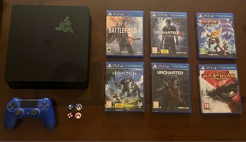ps4 with 6 games for sale