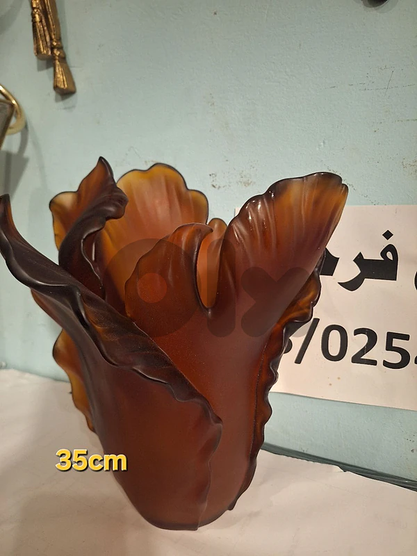 vase daum tulip very good condition 35cm