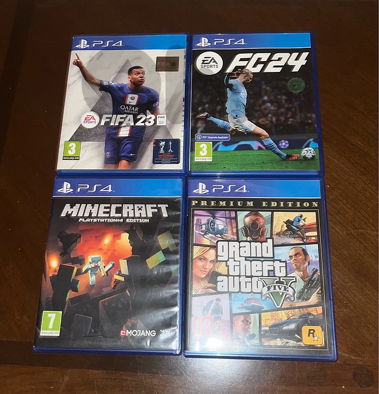 4 ps4 games
