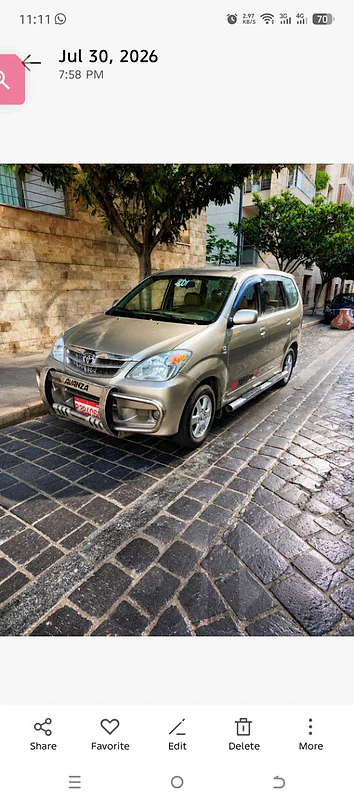 Toyota Avanza 2011 2011