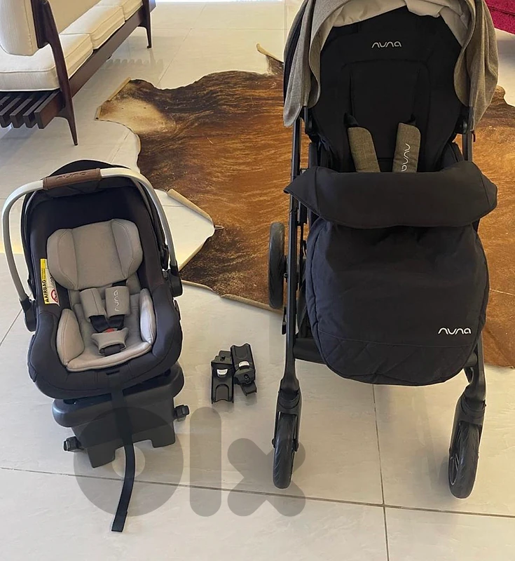 nuna stroller and car seat (with isofix) nuna stroller and car seat (with isofix)