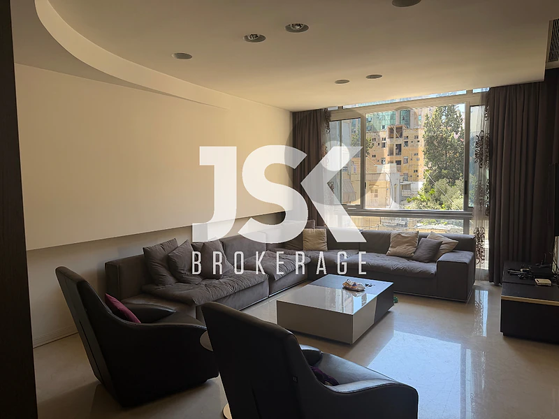 L22294 High-End Renovated Apartment For Rent in Ras El Nabeh, Beirut