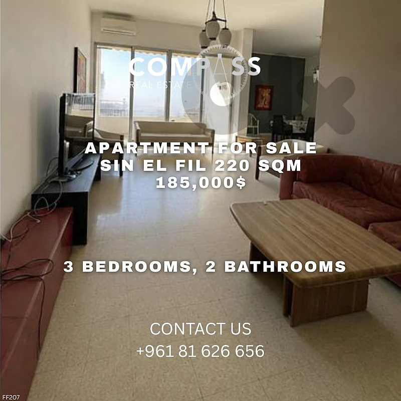 Apartment for sale 220m space