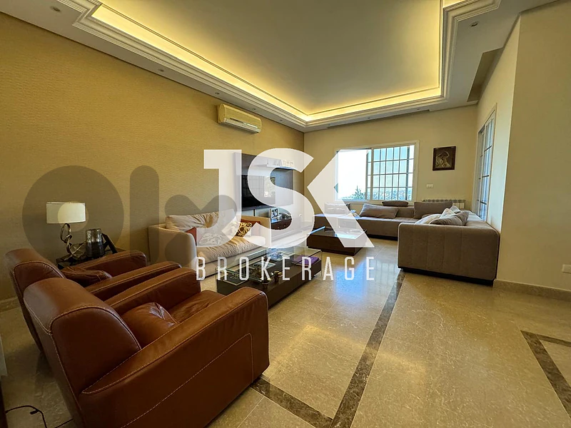 L22300  Apartment With Sea & Mountain View For Sale in Ain Saade