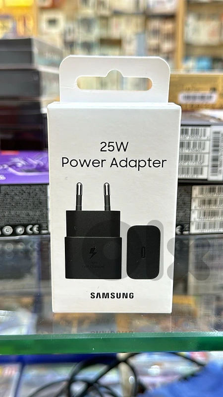 Samsung 25w pd adapter usb-c 2 pin black