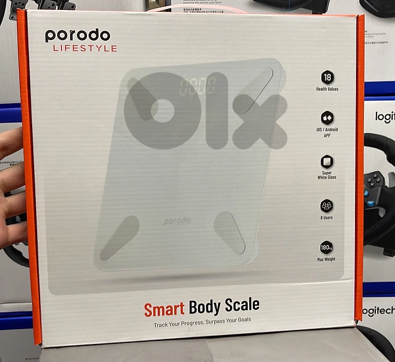 Porodo lifestyle smart body scale white