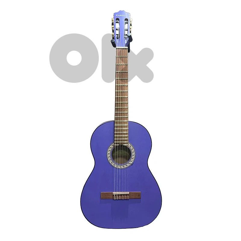 M10 Handmade Classical Guitar – Purple Matte Finish