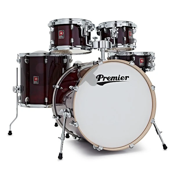 Premier Artist 22" 5pc Modern Rock Shell Pack, Cherry Red