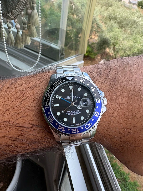 Premium Men’s Luxury Steel Watch – Classic Blue & Black Edition