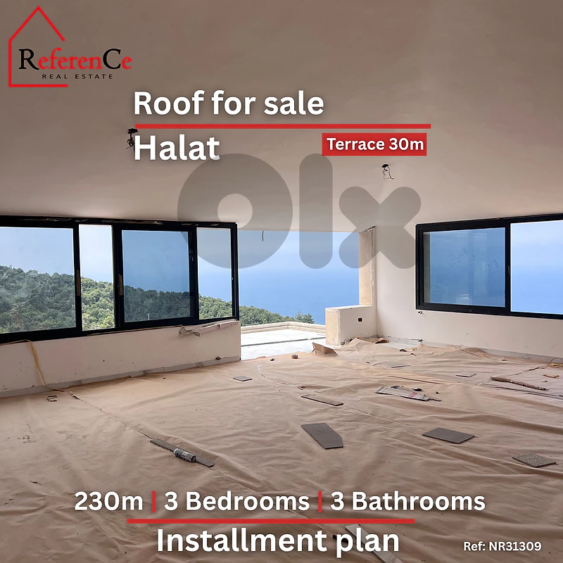 Roof with terrace in Halat روف للبيع في حالات