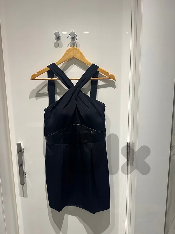 Badgley Mischka Black Mini Dress
