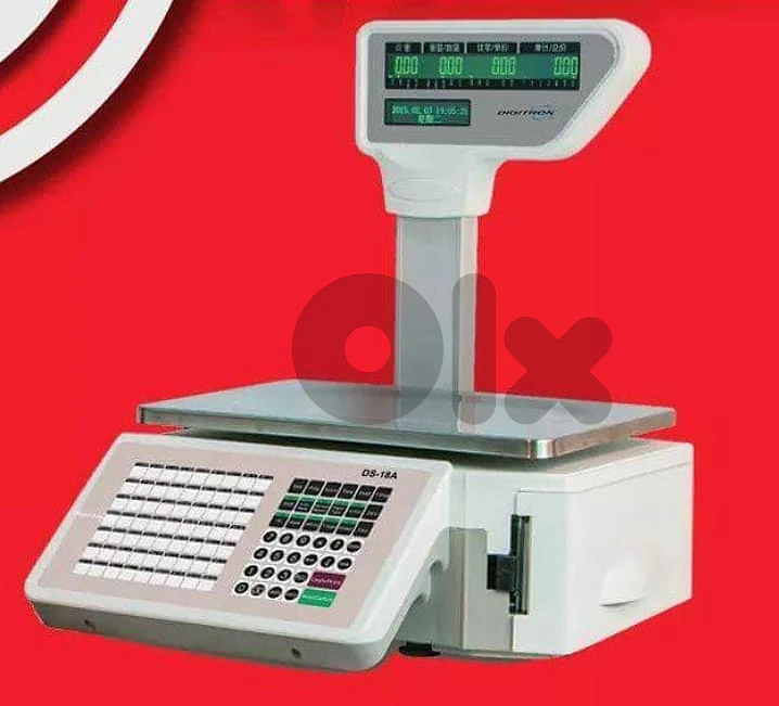 digitron scale barcode printing 30kg network + usb  call 03138007