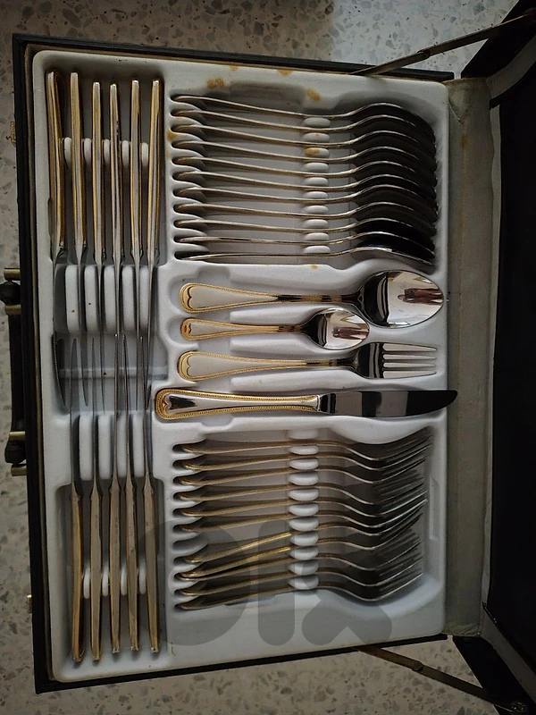 Cutlery Set Gold plated Bestecke