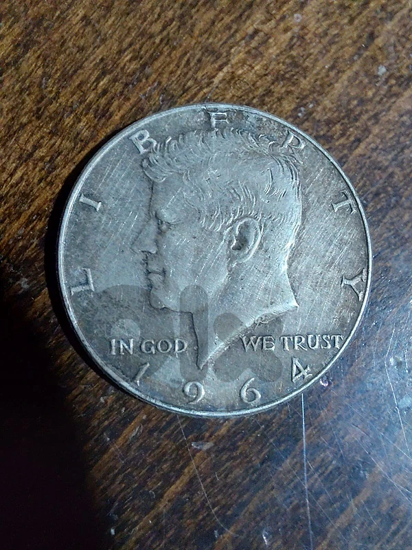 USA Half dollar 1964