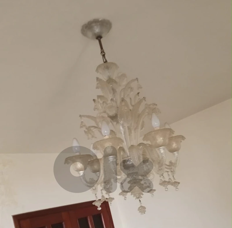 Murano glass chandelier