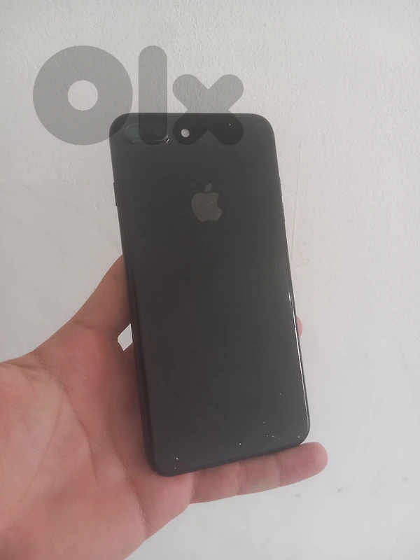 iphone 7 plus /128gb/معو علبتو +كفر+ضد الكسر