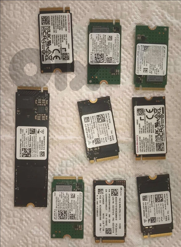 nvme 256 and 512