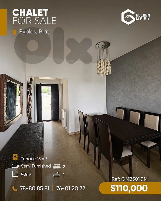 GMB501GM - Chalet For Sale in Byblos - Blat شاليه للبيع في جبيل - بلاط