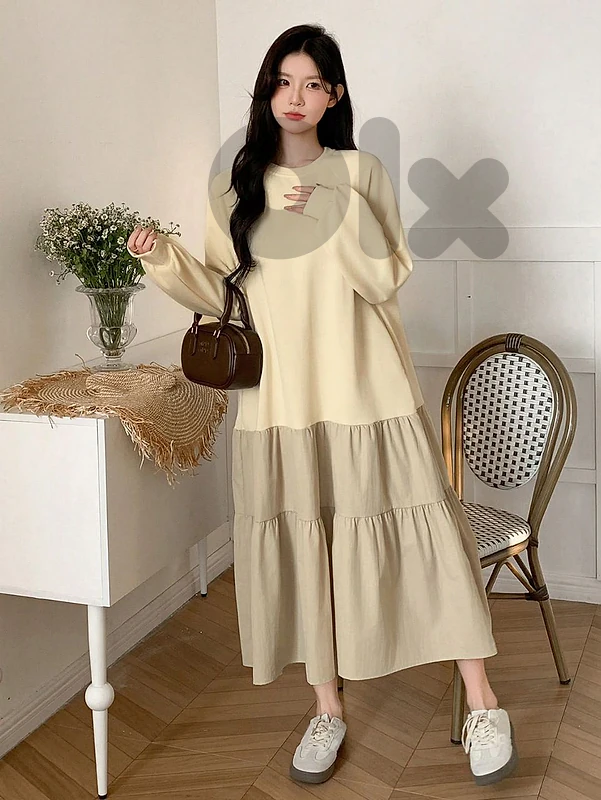 DAZY Women's Sweatshirt Dress