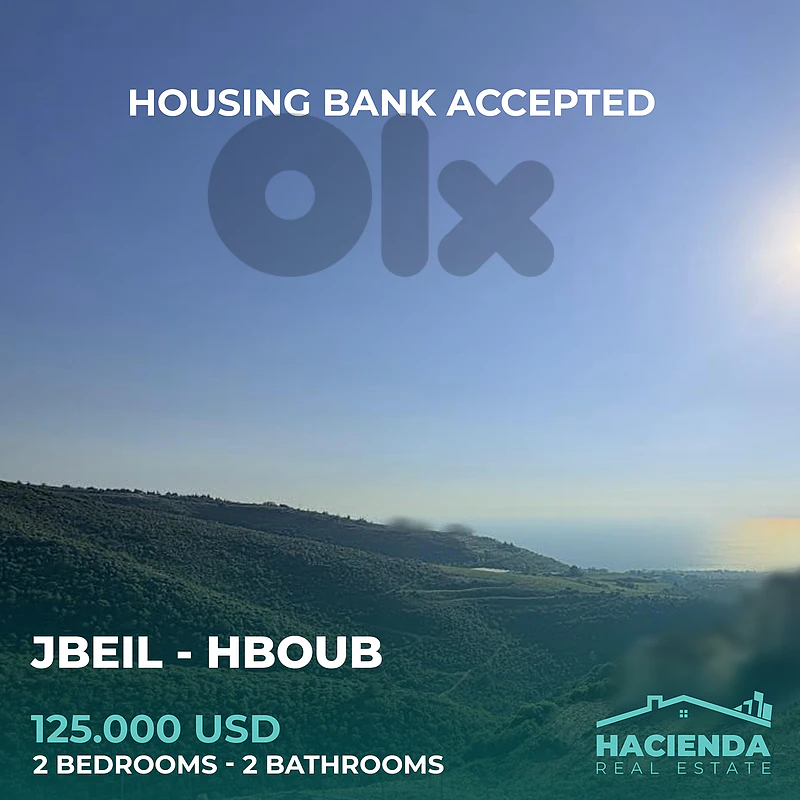 Sea View Apartment For Sale In Jbeil Hboub