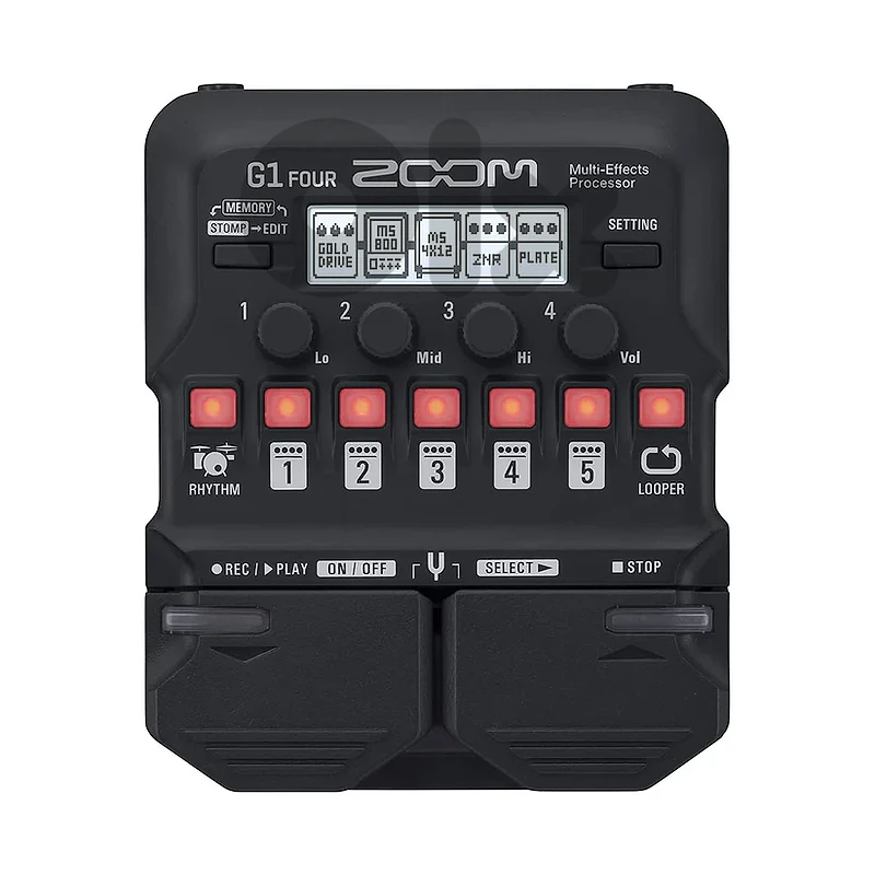 Zoom G1 FOUR Multi-Effect Guitar Pedal