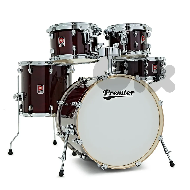 Premier Artist 20" 5pc Fusion Shell Pack, Cherry Red
