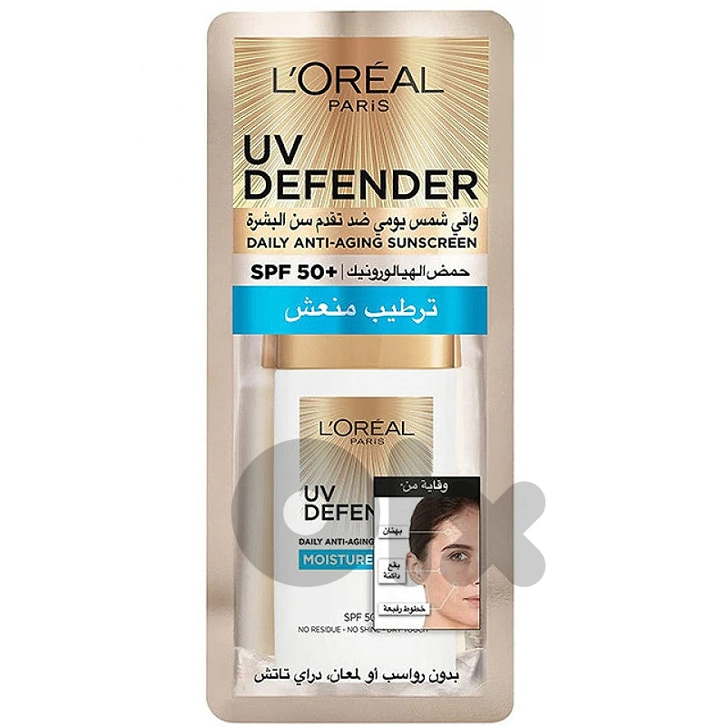 Loreal UV Defender Moist & Fresh Spf50