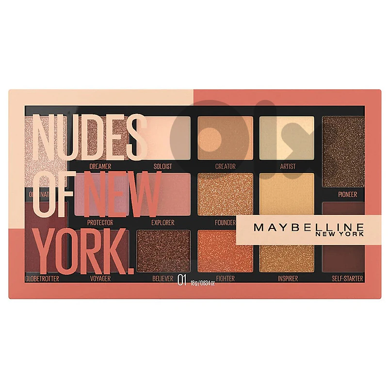 Maybelline Nudes Of New York Eye Shadow Palette