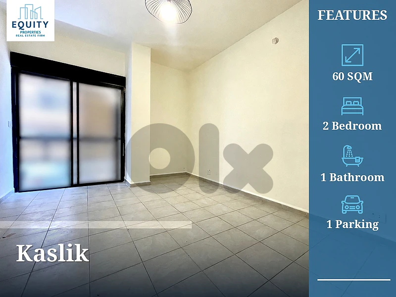60 SQM Apartment For Rent In Kaslik #RK14558