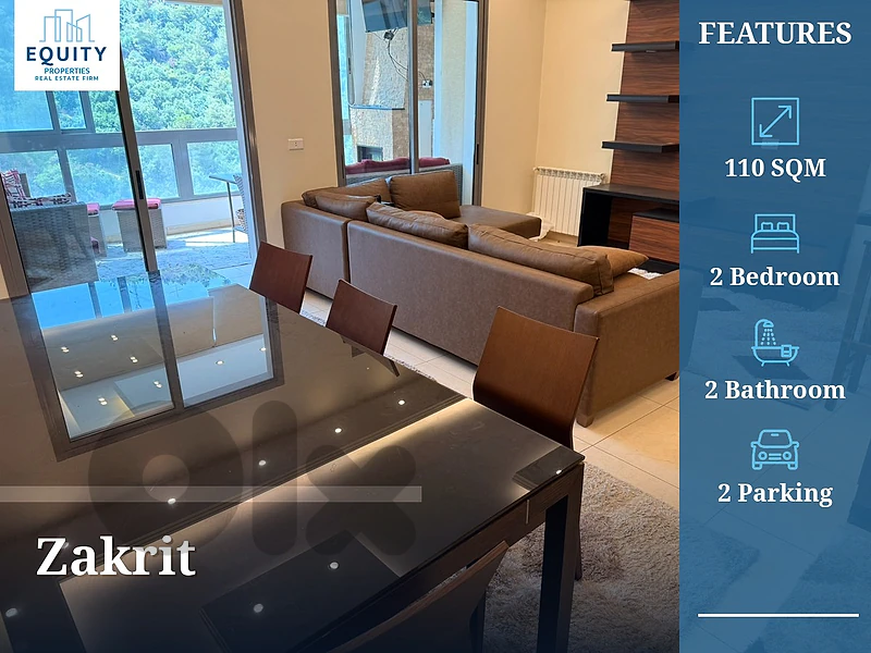 Furnished 110 SQM Apartment For Rent In Zakrit #JH13846