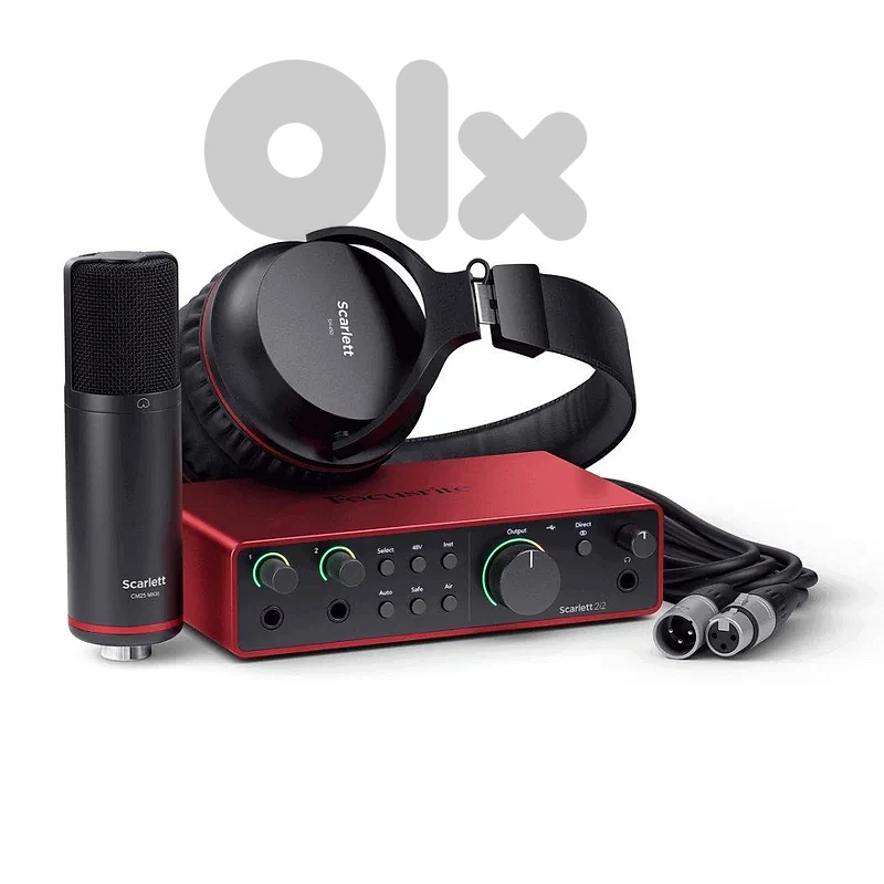 Focusrite Scarlett 2i2 Studio 4th Gen Bundle