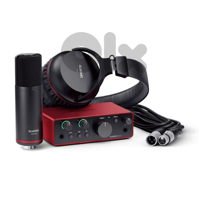 Focusrite Scarlett Solo Studio 4th Gen Audio Interface