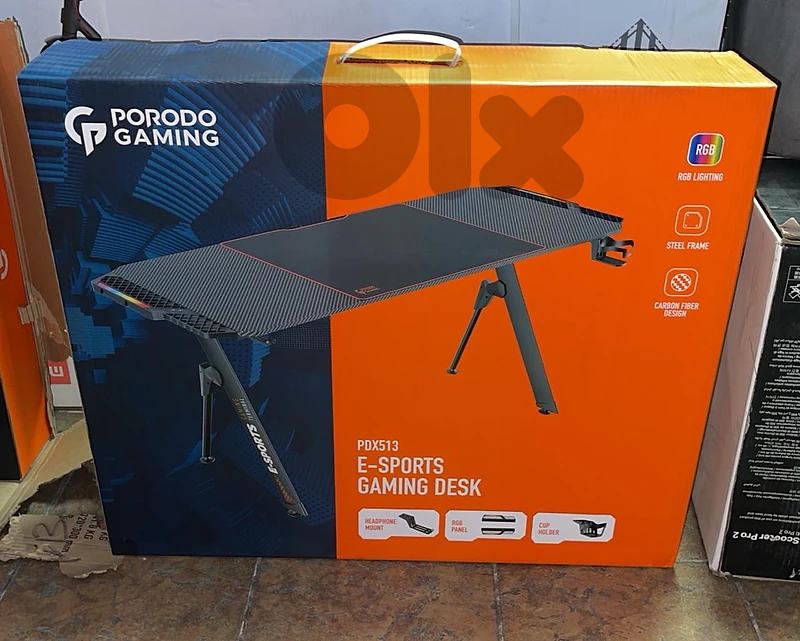 Porodo gaming e-sports gaming desk pdx513 Porodo gaming e-sports gaming desk pdx513