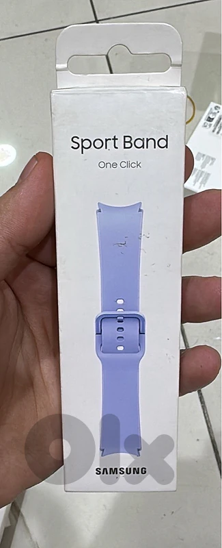Samsung sport band silicone one click icy blue