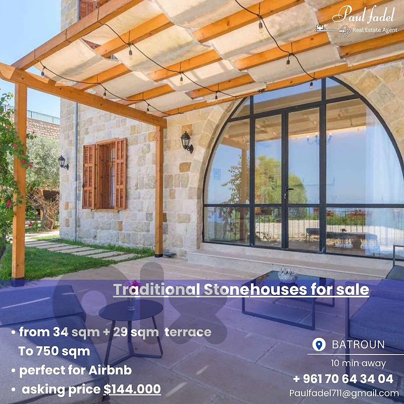 traditional stone houses for sale