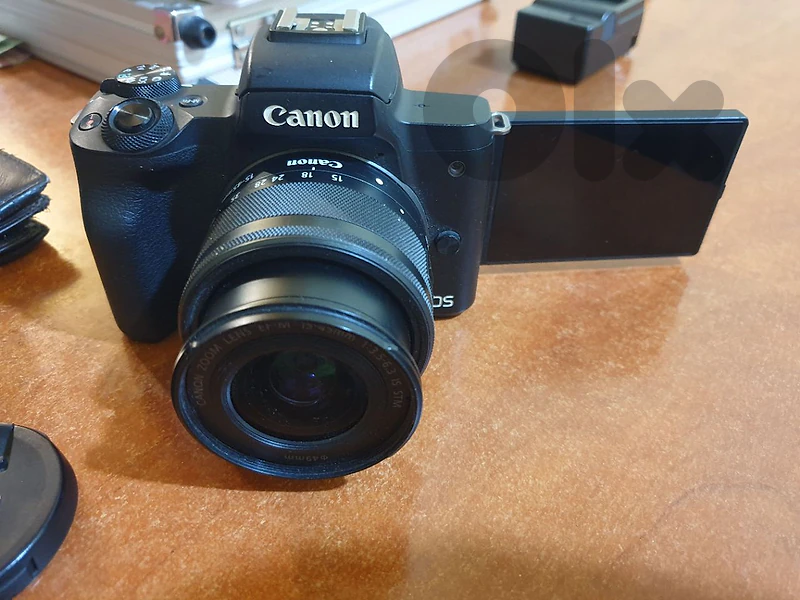 Canon EOS M50 With Lens 15-45 - Price negotiable for serious buyers