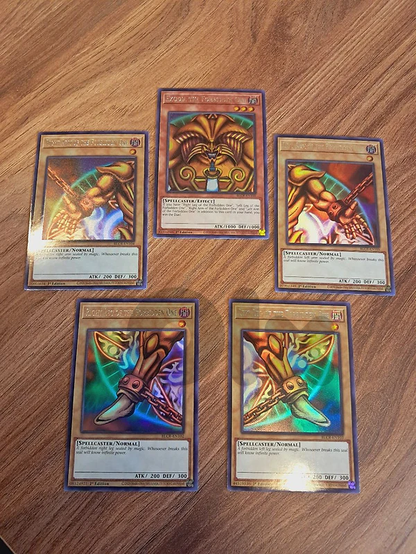 yugioh Full Exodia For 15$ Only